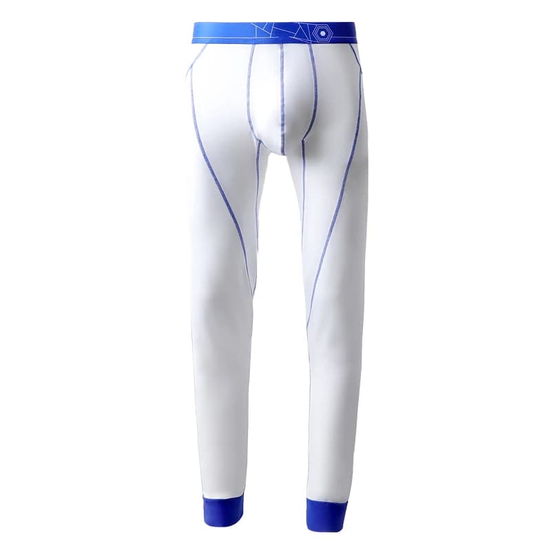 Mutande lunghe in cotone da uomo singole sottili autunnali e invernali leggings intimi caldi pantaloni caldi pantaloni di linea pantaloni di cotone che intercalano