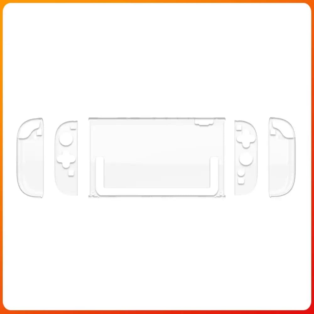 Per Nintendo Switch 2: Custodia Protettiva Trasparente Antiurto e Antigoccia in PC, Accessorio per Switch 2