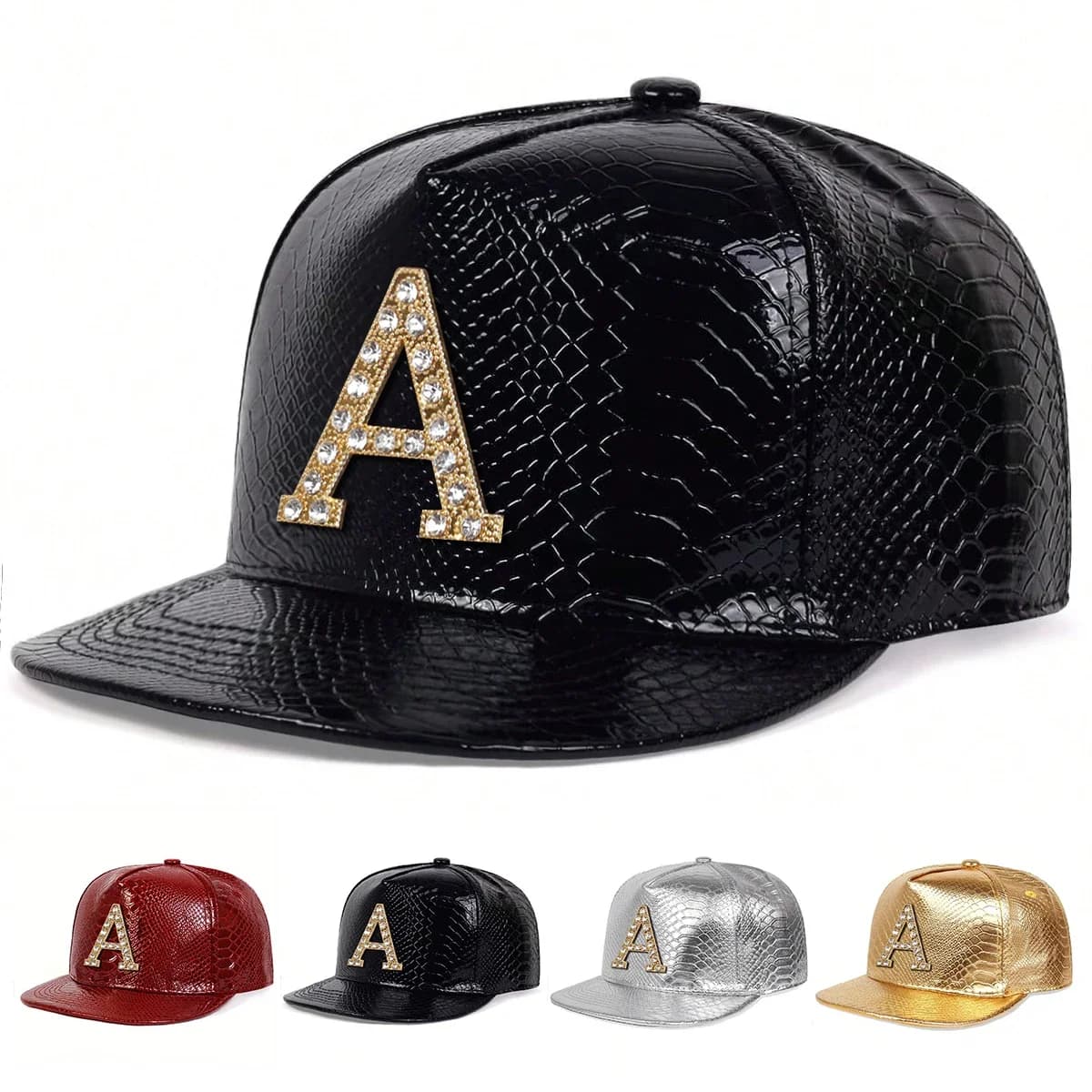 Cappelli unisex con etichetta a forma di diamante, stile hip-hop, per primavera e autunno, regolabili, sportivi, casual, da baseball, con protezione solare.