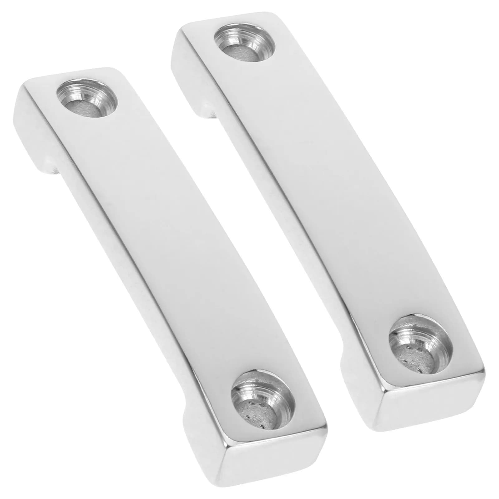 2Pcs Corrosion Resistant 316 Marine Strap Mounting Plate Kayak Deck Anchor Bimini Top Eye Hook Boat Rigging Hardware