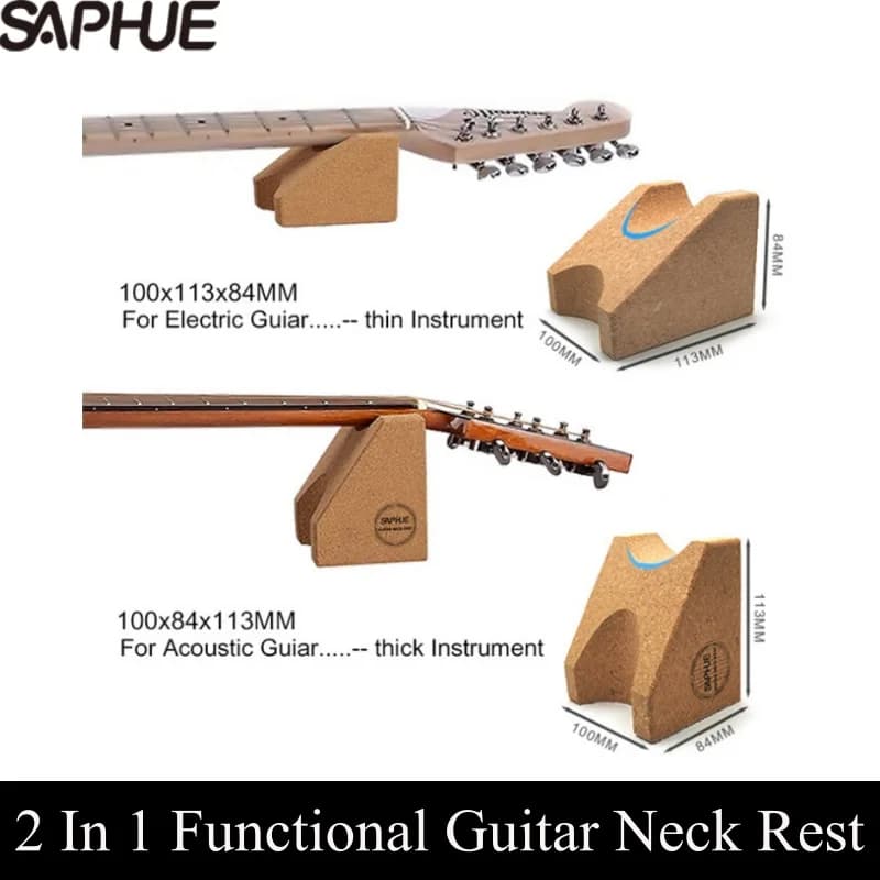 2 in 1 funzionale poggiatesta per chitarra supporto cuscino strumento a corda strumento per liutaio per chitarra ukulele violini banchi mandolini
