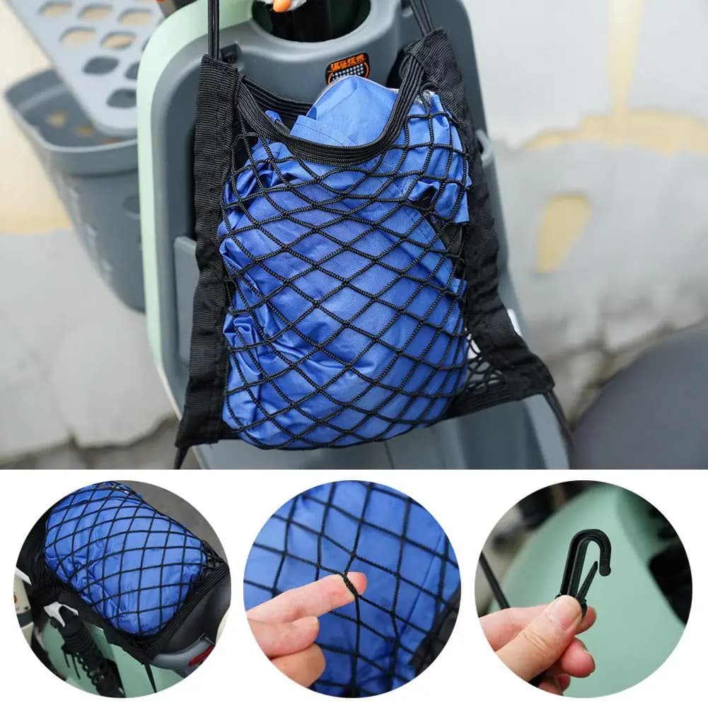 Motorcycle Helmet Bag Motorcycle Bag Motorcycle Bag for Motorcycle Tank Net for Scooter Bag for Cargo Equipment Bags for Bike Bags Fuel Hook A5S6