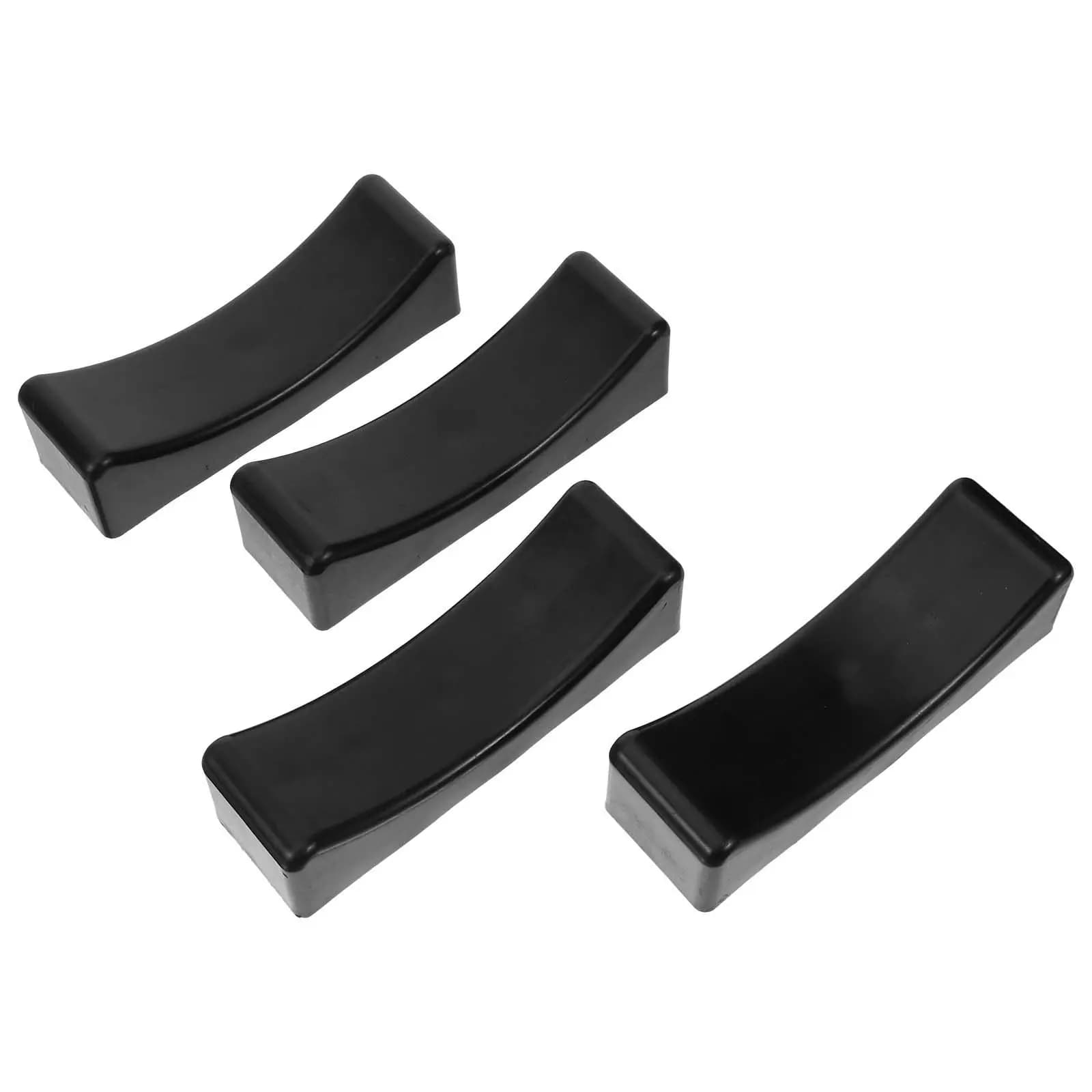 Set di 4 Supporti in Plastica per Manubri, Robusti e Resistenti all'Usura, per Palestra Domestica, Salvaspazio, Porta Manubri