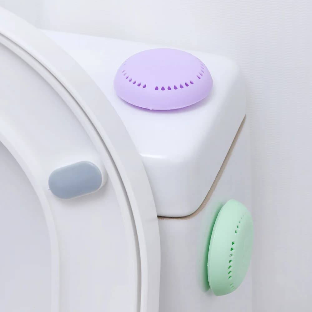 1/20 pcs. Solid Deodorant for Aromatherapy Self-adhesive for Bathroom, Wardrobe, Car, Home, Round, for WC