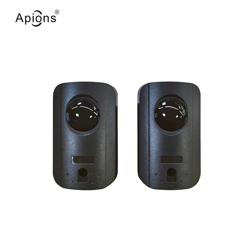 Sensore a Raggio Infrarosso Portatile Impermeabile, Barriera Automatica Fotoelettrica, Rilevatore per Cancelli, Porte, Finestre, Allarme Antifurto