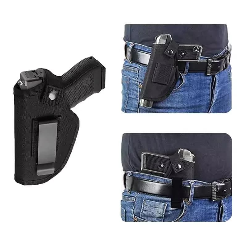 1/2/4pcs Gun Holsters for Men/Women Universal Airsoft Pistols Right/Left 9mm Holsters for Concealed Carry Gun Accessories