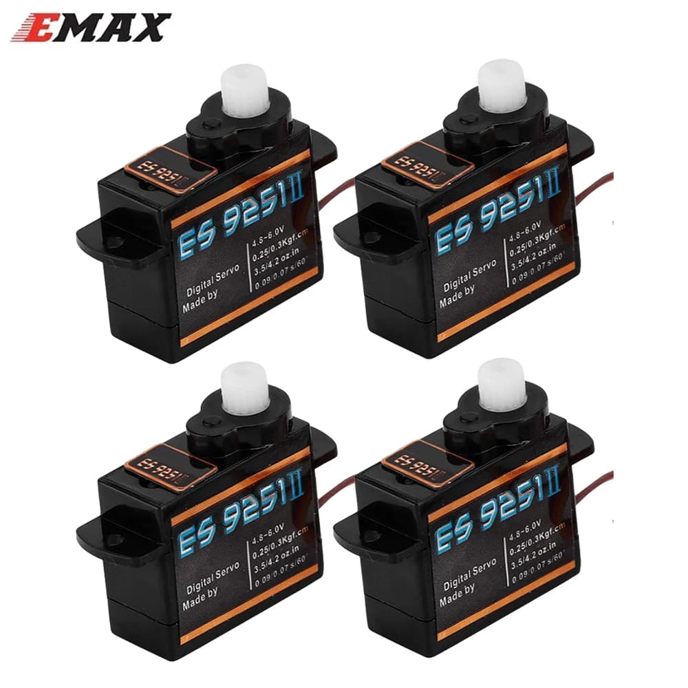 Originale EMAX ES9251II ES9251 4g Micro Digital Servo 0.27KG per RC Modello Aereo Elicottero Robot Parti di Ricambio FAI DA TE