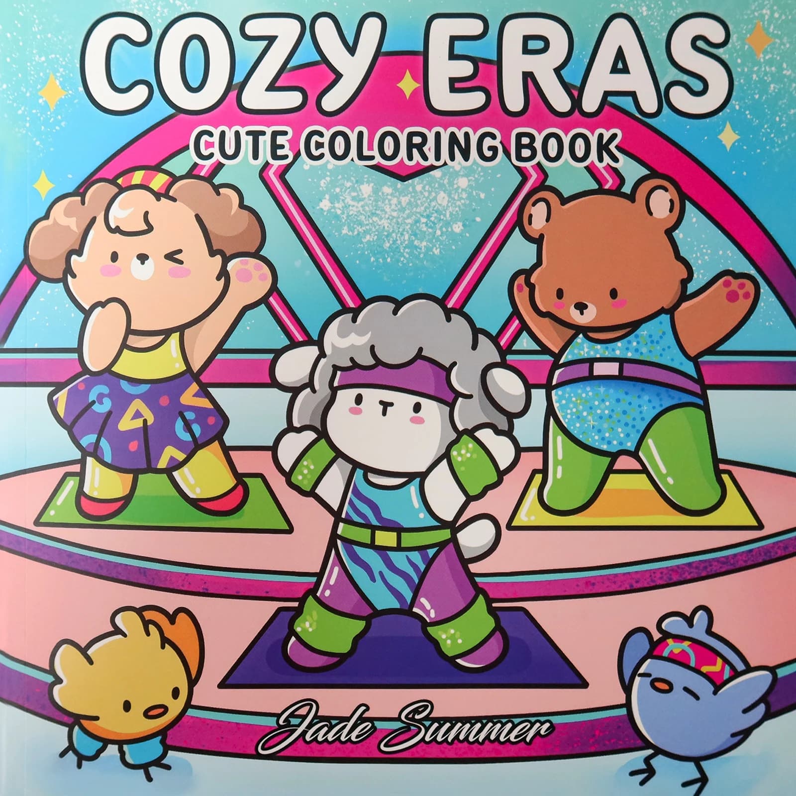 COZY ERAS Cute Coloring Books for Stress Relief and Relaxation Perfect Gifts For All Ages Fun Drawing Picture Books