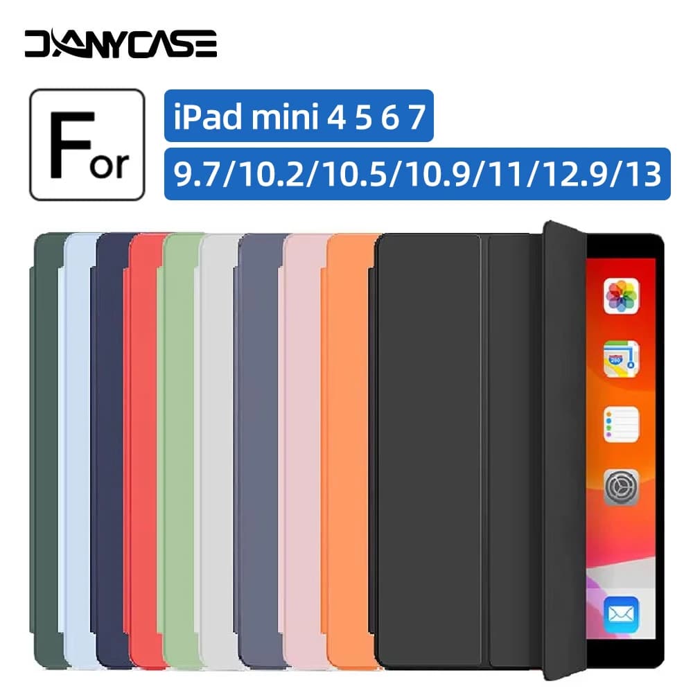 Custodia per iPad A16 2026, compatibile con iPad 11a/10a generazione, Air 11/13 M4/M3/M2, Air 4/5/6a generazione, iPad Pro 11/13/12.9, 7a/8a/9a generazione, 10.9, 10.5, 10.2, 9.7