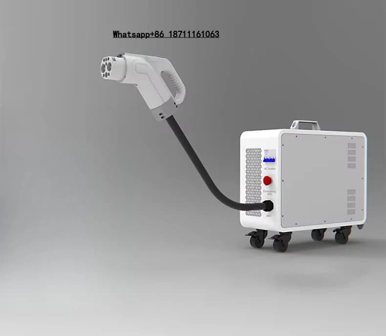 Home Mobile DC Ev Charger G2V Portable Ccs2 Ccs1 Gbt CHAdeMO Electric Car Charging Station 20Kw DC Fast EV Charger