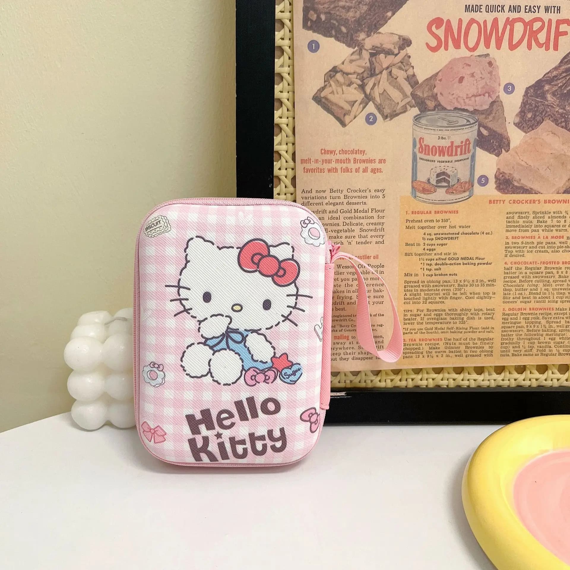 Hello Kitty Portable Storage Box, Kuromi Storage Bag, Pochacco Data Cable Charger Travel Storage Coin Purse Protective Case Gift