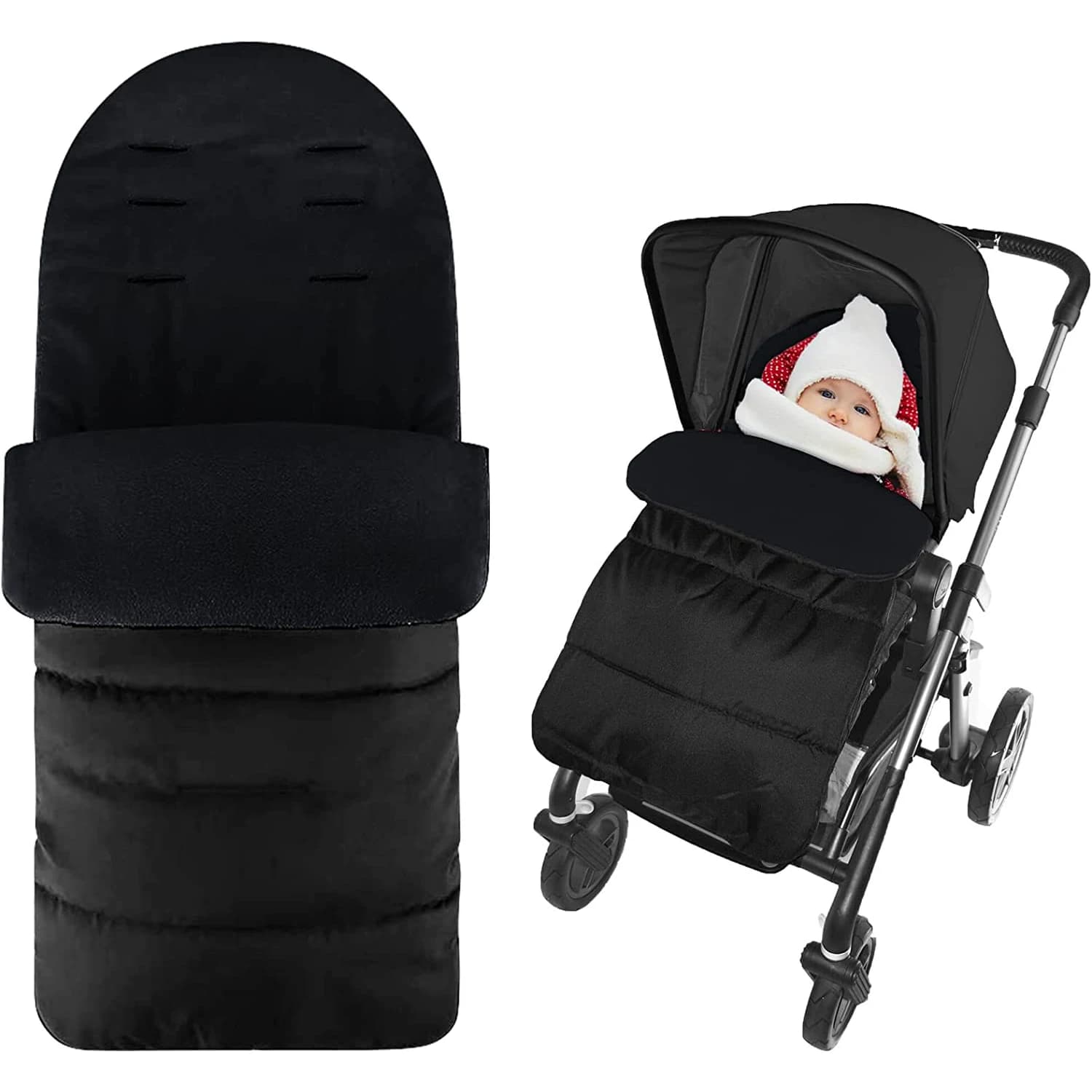 Children's stem bag, universal stroller covers, stroller sleeping bag, children's waterproof cover, cold season resistant