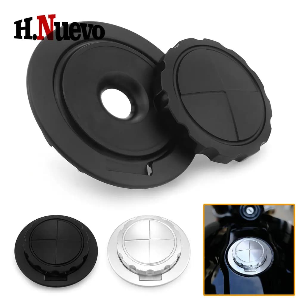 Accessori moto Per BMW R NINE T 2013 2014-2020 2021 2022 Coperchio del serbatoio del carburante Tappo della scatola dell'olio In alluminio CNC