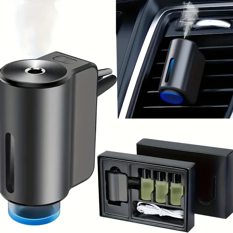 Auto Purificatori D'aria Purificatore Umidificatore Deodorante Diffusore Essenziale Fragranza Aroma AI Aromaterapia Profumo Olio Ionizzatore Generatore