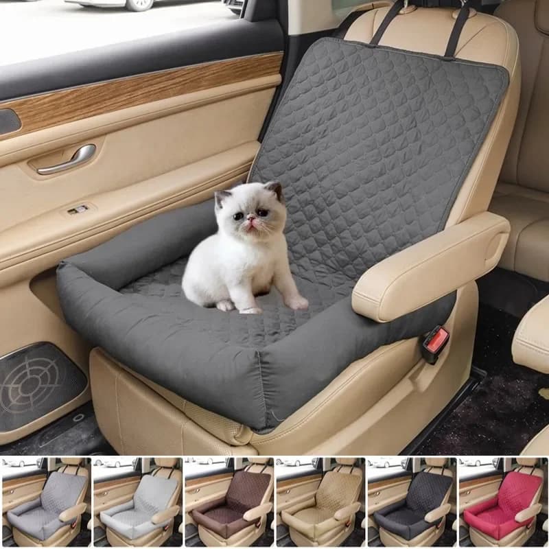 1PC Tappetino per seggiolino auto impermeabile Animali domestici Cestini da viaggio per cani Coprisedili per auto Anti-polvere Gatti Cani di taglia media piccola Nidi per auto
