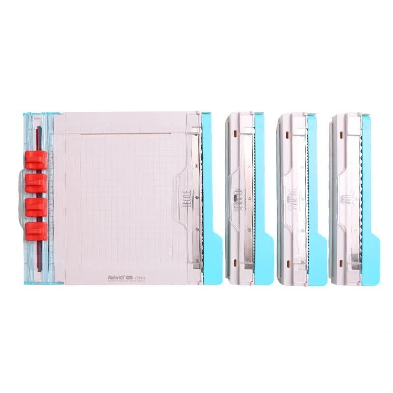 Taglierina di precisione KW-triO per carta e foto, guillotine per etichette fotografiche, strumento per il taglio della carta, tagliacarte