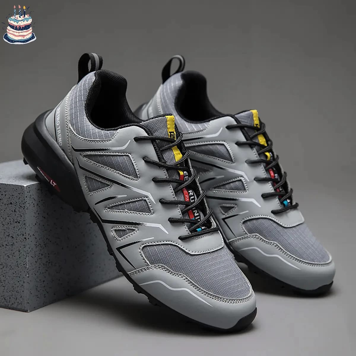 Men's waterproof hiking shoes, outdoor hiking sneakers, mountain climbing shoes, camping shoes, tactical hunting shoes, men's bike shoes