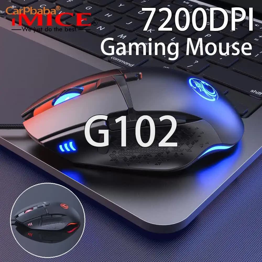 Game Mouse Portable Q31T91 Zhichi, 7200DPI, Programmable, Peripheral for Esports, Mouse for PC, Android, iOS and Games on Phone