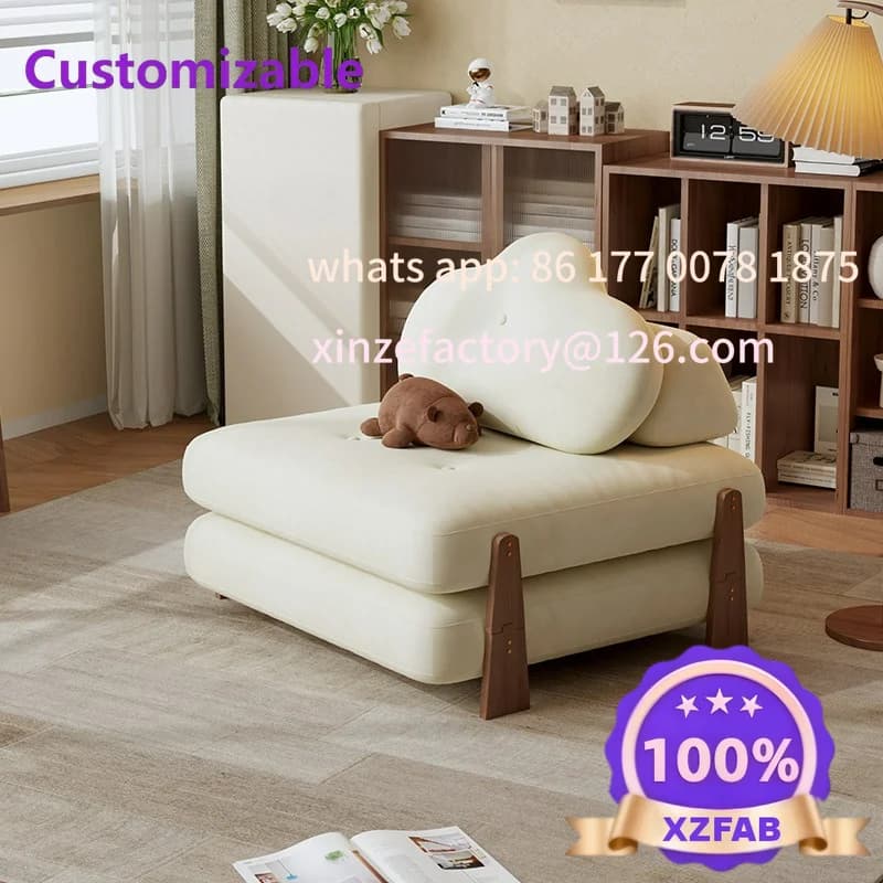 Customizable Sofa Bed Foldable Dual-purpose Single Module Sofa Small Apartment Living Room Tofu Block