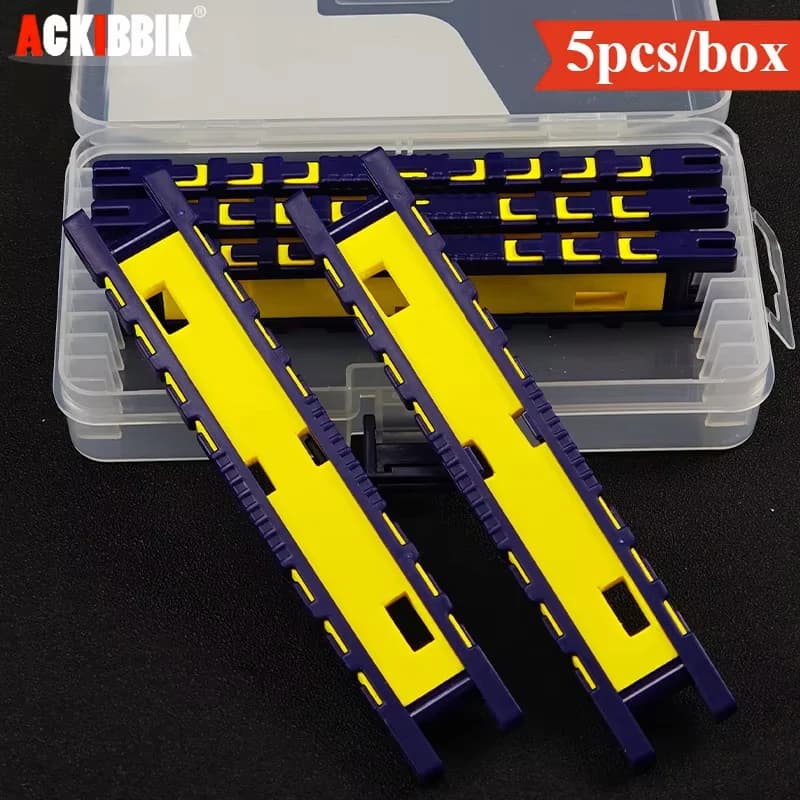 Ackibbik 5 pcs/box lenz coil box equipment box for fishing equipment carp box for metal sheet