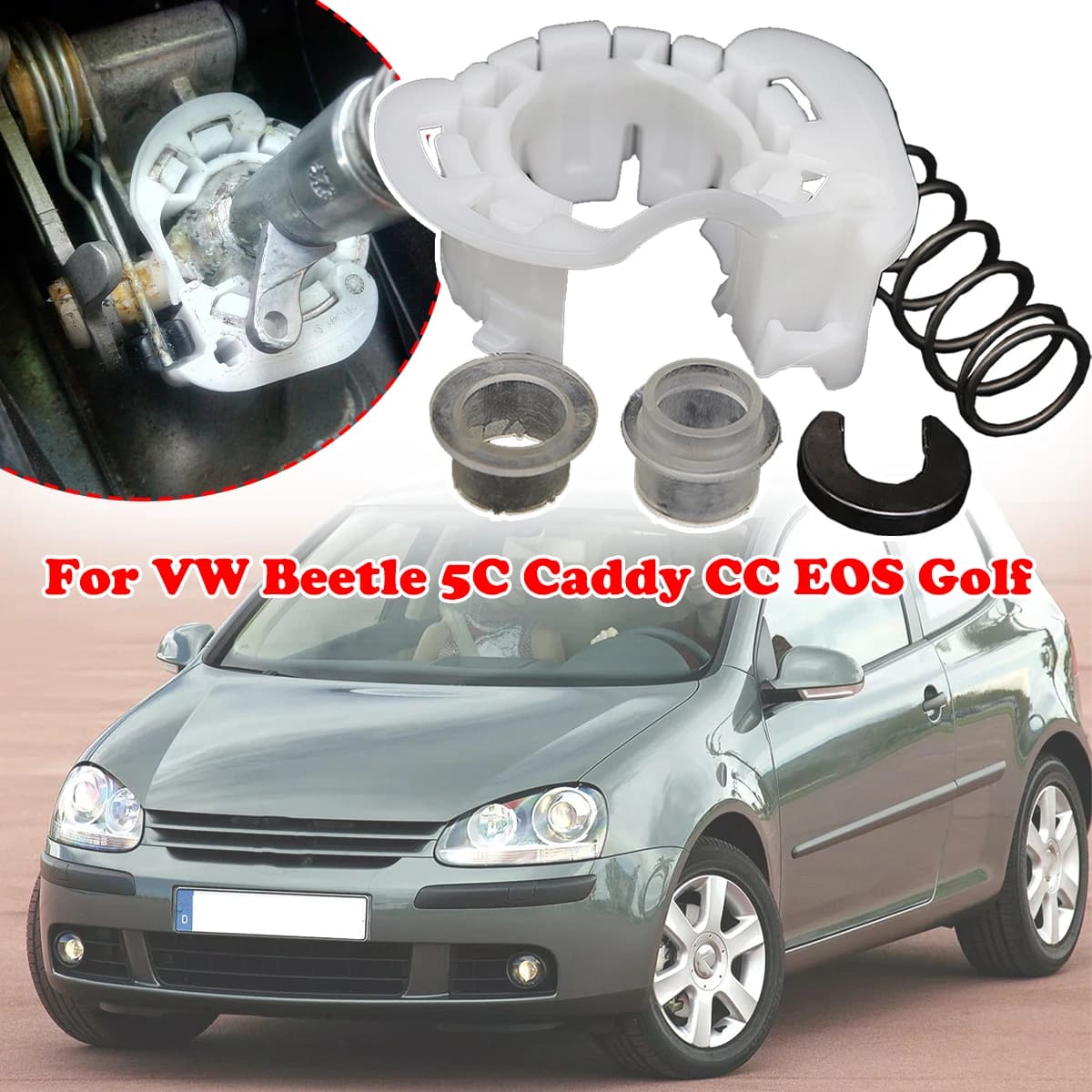 Cambio Cuscinetto Borsette Gearstick Leva Asta Smorzamento Collegamento Pivot Bush Isolante Braccio Del Cambio Sfera Per VW Golf MK5 Jetta Passat B6 B7