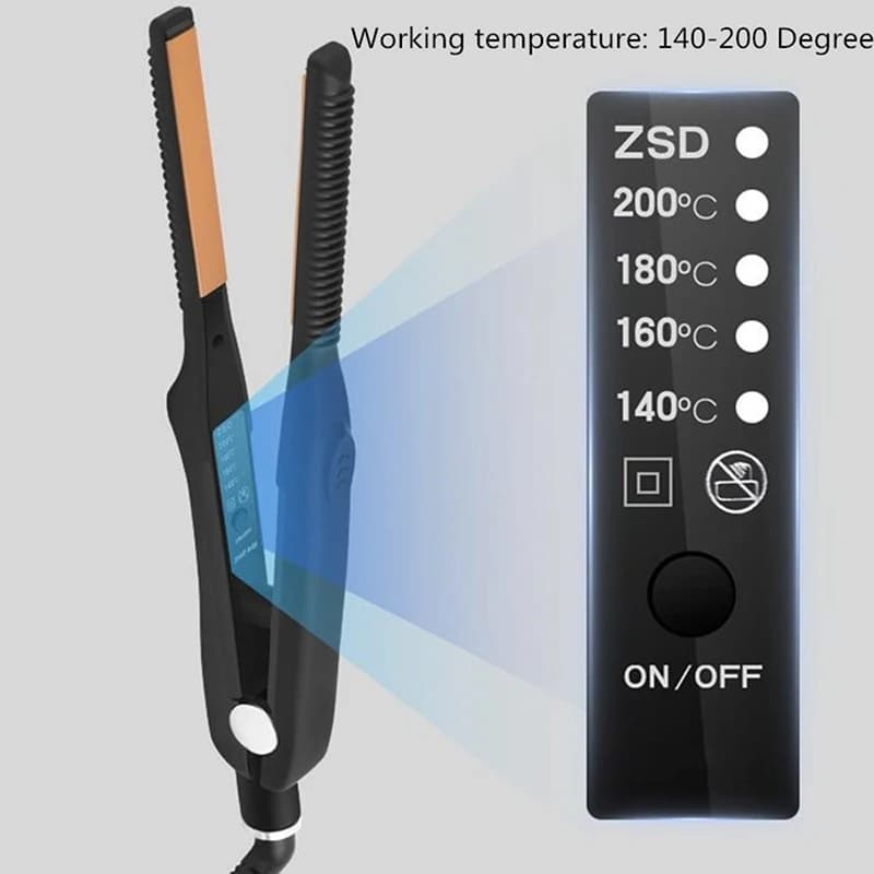 A popular all-in-one hair straightener and curling iron, suitable for use in dormitories, households, hotels and salons.