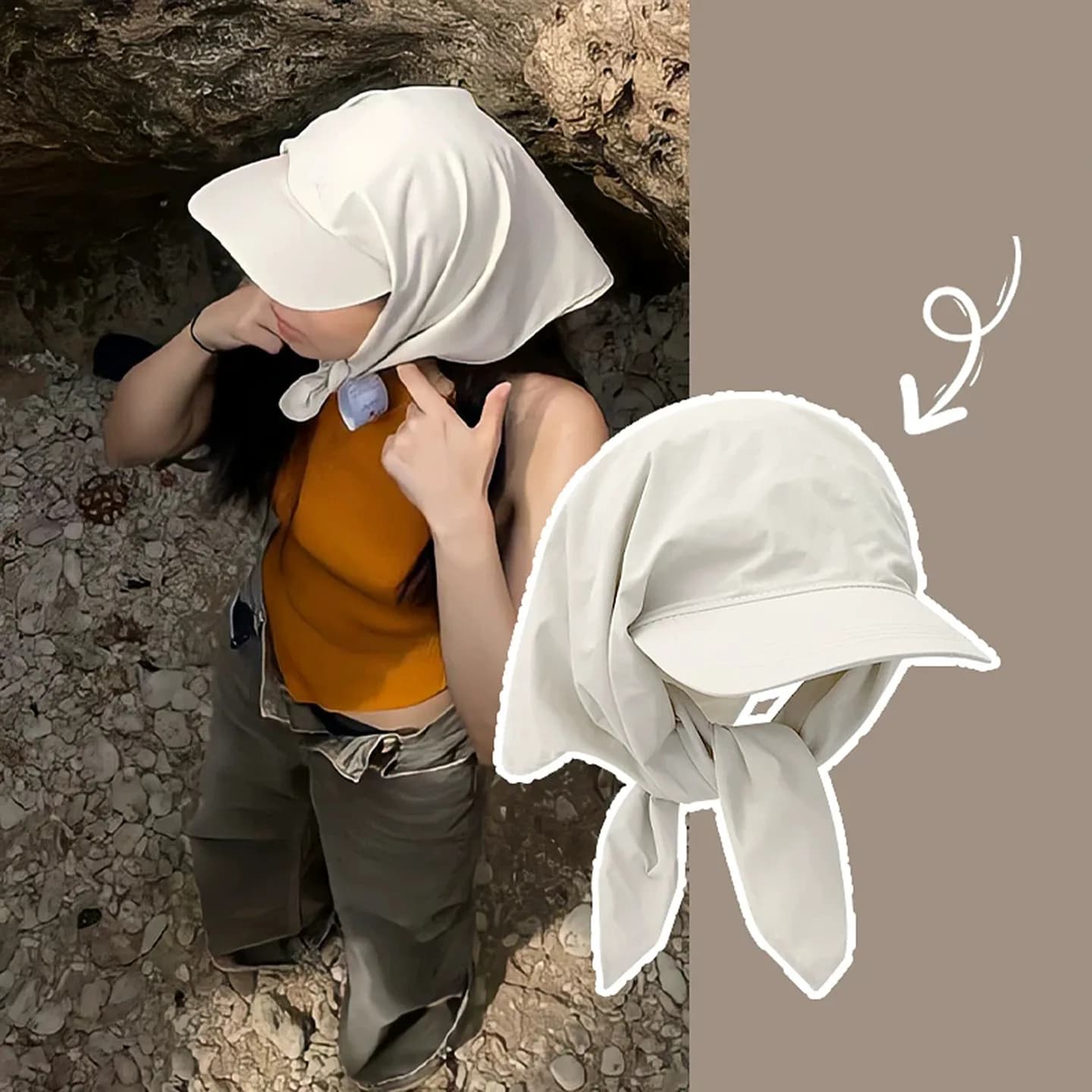 Cappelli con visiera a becco d'anatra per uomo e donna, estivi, ad asciugatura rapida, per protezione solare e facciale, con fascia per la testa.