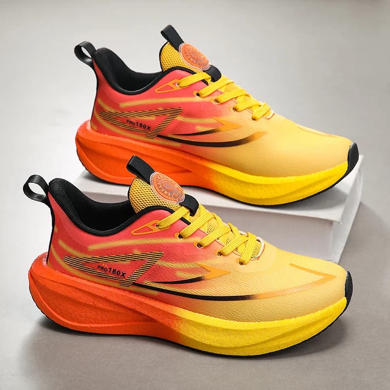 2025 nuove scarpe da corsa da uomo e da donna scarpe sportive traspiranti per il tempo libero ammortizzazione antiscivolo comode scarpe da tennis maschili 36-45