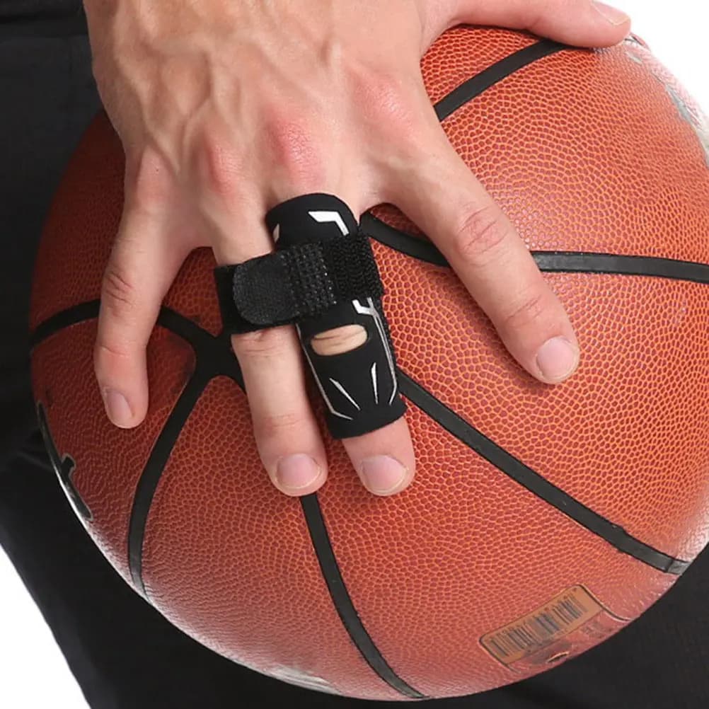 2 Pezzi Nastro Protettivo per Dita, Benda Compressiva Regolabile per Protezione Mani nel Basket e Pallavolo, Supporto per la Cura della Salute