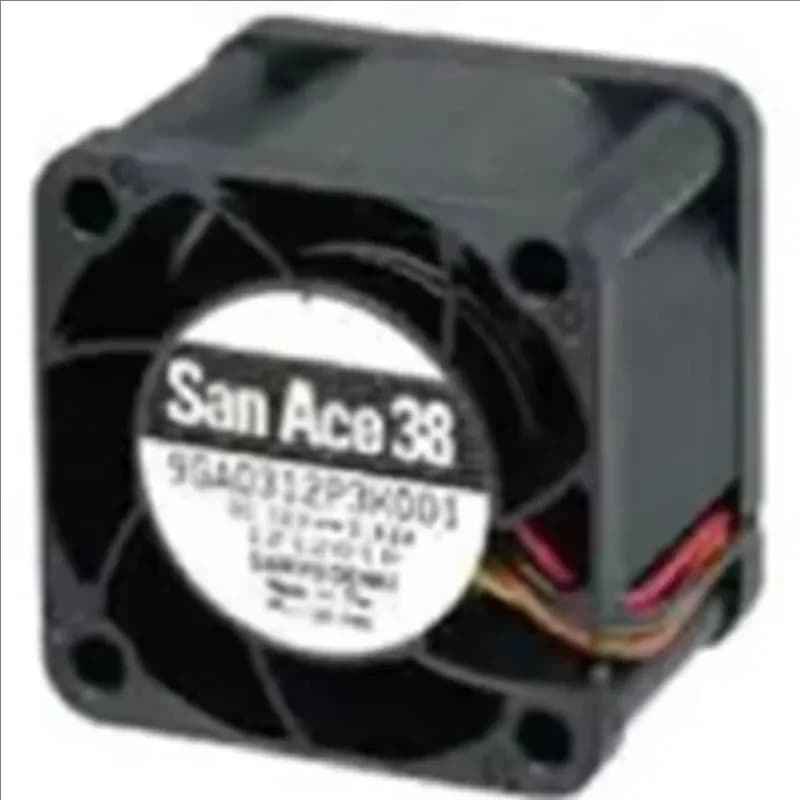 for 9GA0312P3K001 Spot DC Fan 12V 25000rpm 38x38x28mm with PWM Speed Regulation