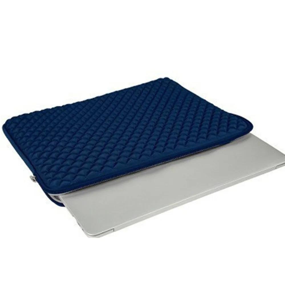 Custodia per Laptop con Texture a Griglia, Grande Capacità, Impermeabile, Resistente all'Usura, Semplice e Protettiva