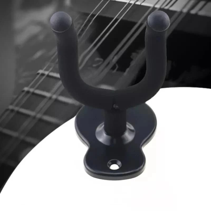 Wall Mount Metal Guitar Hanger Hook Non-slip Holder Stand for Guitar Ukulele Violin Bass Guitar Instrument Parts