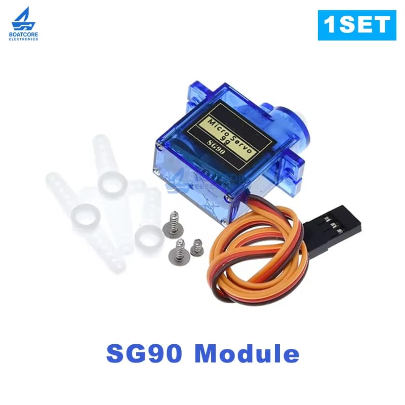 1PCS SG90 9g 1.6KG Mini Micro Servo Ufficiale Elettronica Intelligente RC per RC 250 450 Elicottero Aereo Auto Barca Arduino FAI DA TE