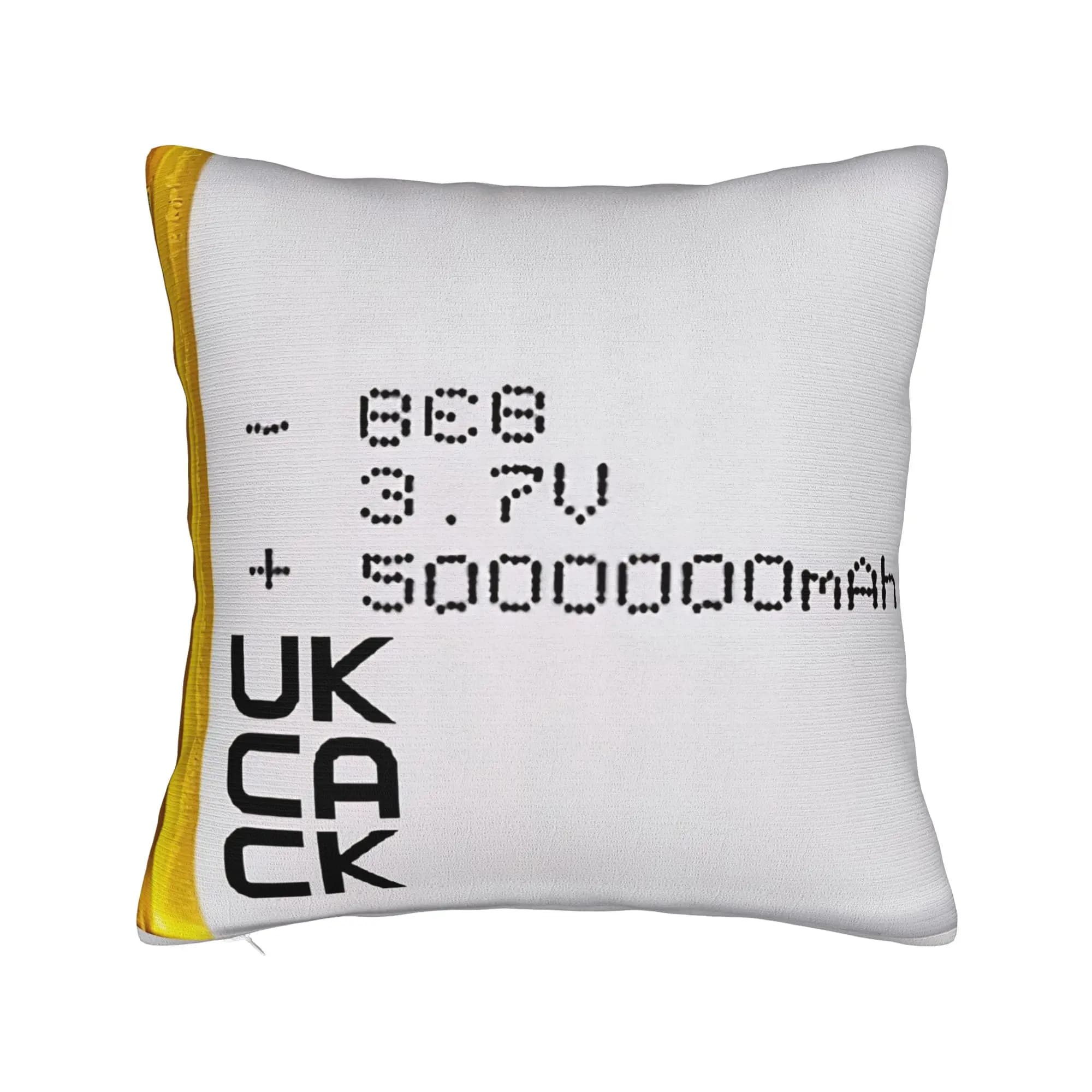 Inflatable Battery Pillow Case Comfy Pillow Cover For Sofa Car Home Decor Morden Pillowcases