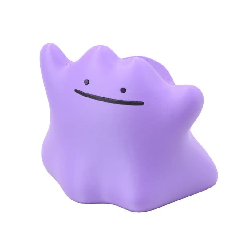 Supporto per Controller di Gioco Zhengqiyun Ditto Pokemon, Carino Supporto Viola per Controller Xbox, PS5, Nintendo Switch, Espositore da Scrivania per Gaming