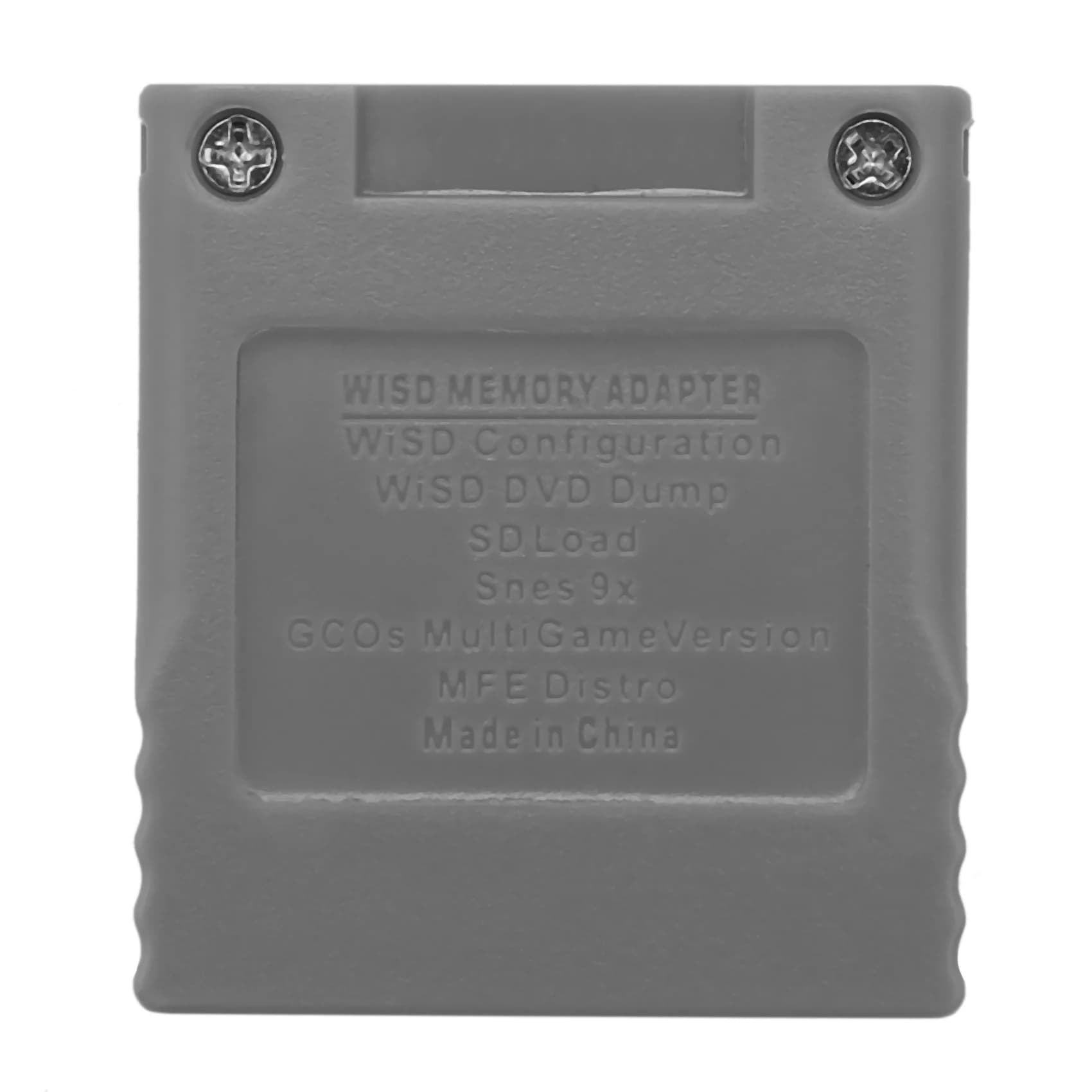 Adattatore convertitore lettore di schede di memoria flash SD chiave HFES per console Wii NGC Gamecube