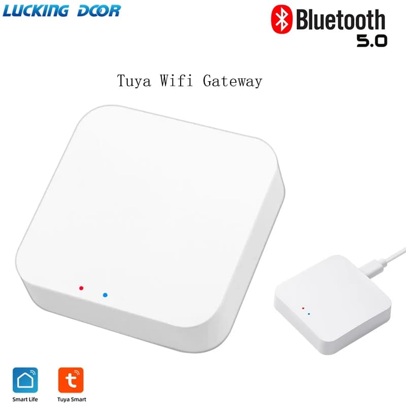 Tuya Mobile APP Smart App Lock Gateway M1 convertitore da Bluetooth a Wifi per controllo accessi remoto blocco Gateway Wifi 2.4G