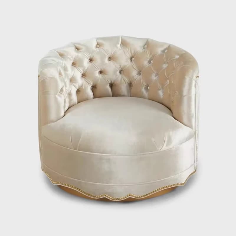 Convertible combination sofa set, velvet cover, environmentally friendly stainless steel legs, suitable for living room