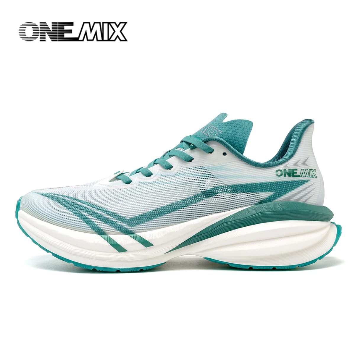 ONEMIX Nuove scarpe da corsa con ammortizzazione superiore per uomo, sneakers da esterno antiscivolo e resistenti all'usura per uomo, scarpe sportive per allenamento atletico