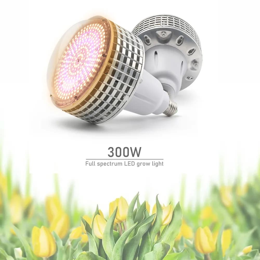 300W hot white Full Spectrum Flower Seed Hydroponic Indoor LED Plant Led Grow Light Bulb for greenhouse tent