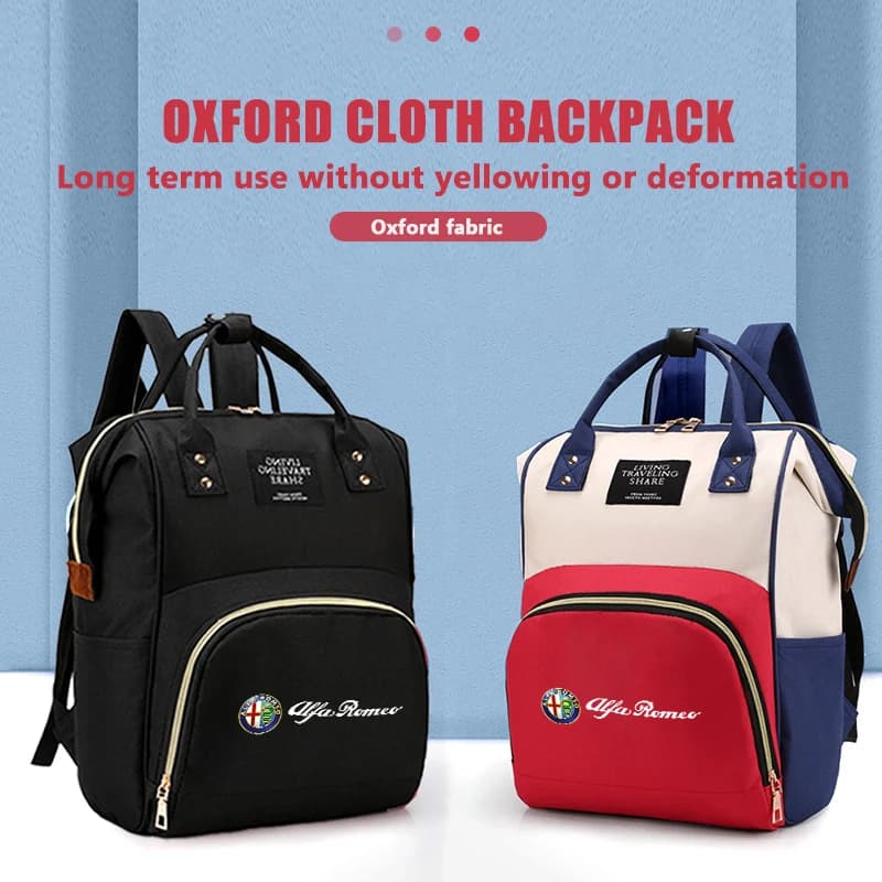 Car Motorcycle Oxford cloth backpack waterproof leisure Outdoor Sports Backpack For Alfa Romeo Giulietta 940 2010-2014 2015 2016