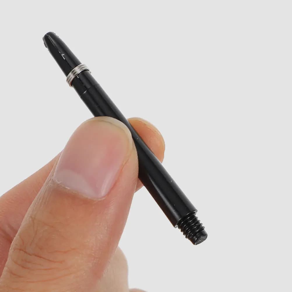 100 Pezzi Aste per Freccette in Nylon Filettate, Aste di Ricambio per Punte in Acciaio, Accessori Professionali per un Controllo Stabile del Volo