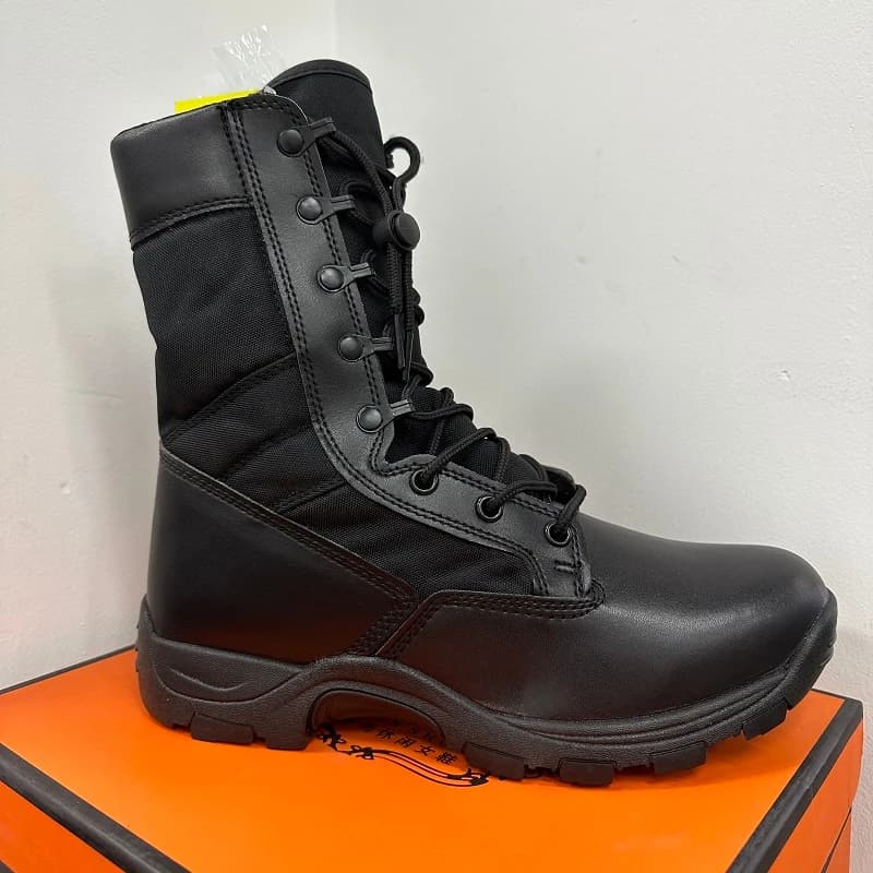 Stivali da uomo alti stivali da trekking da allenamento leggeri con cerniera verde Desert Boot