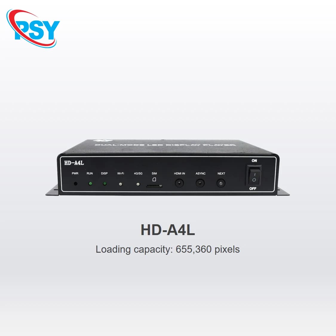 Huidu A4L sincrono asincrono 650.000 pixel LED Display a colori Controller per schermo Play Box HD WiFi 4G USB Flash Disk
