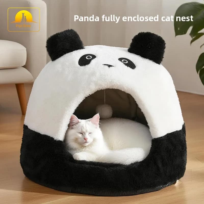 Cuccia Invernale per Animali Domestici, Nidi Chiusi e Caldi per Gatti, Accessori per Animali, Letti per Cani e Gatti