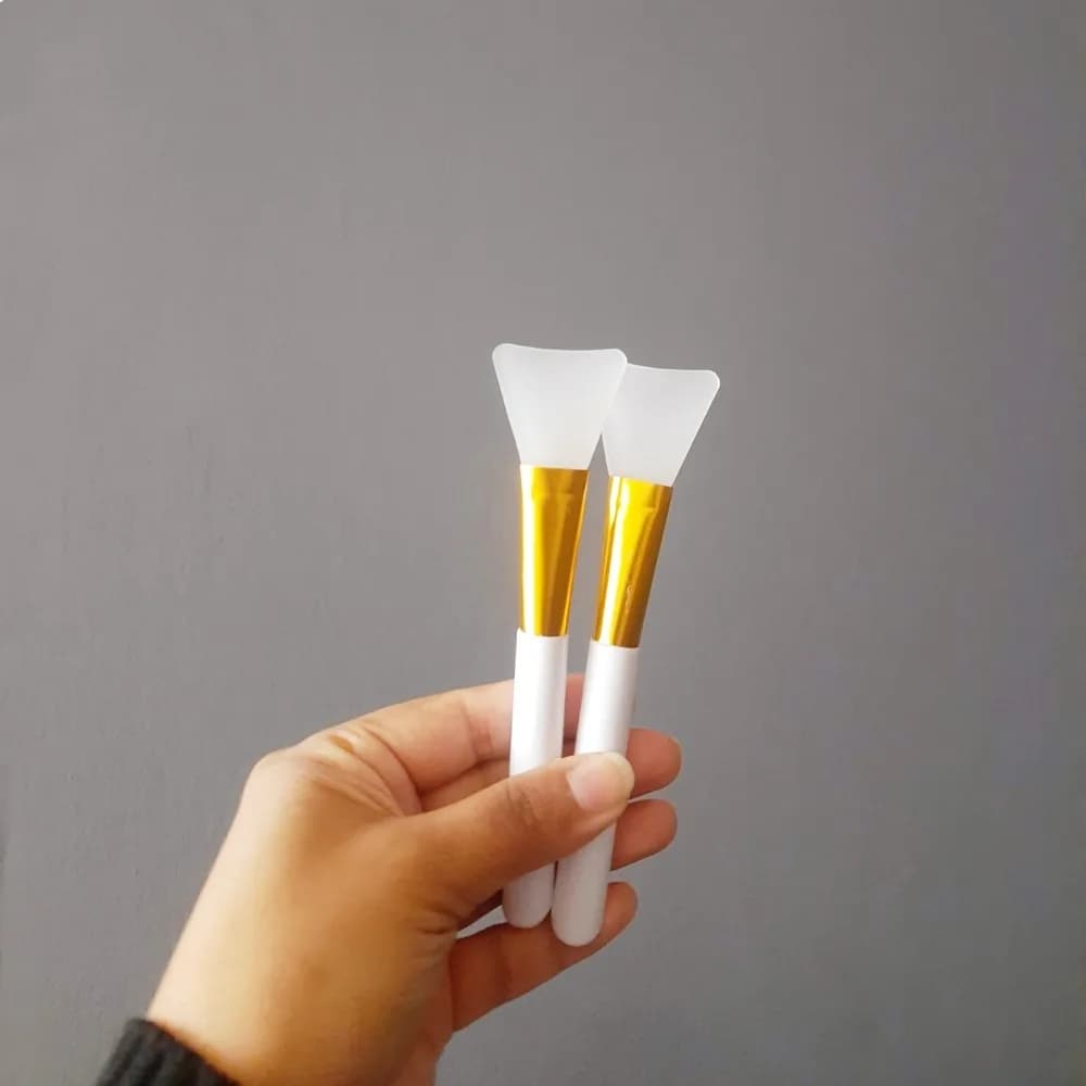 10/20 pz Pennelli in Silicone Morbido per Maschere Viso, Strumento di Bellezza Facile da Pulire, Applicatore Morbido per Trucco