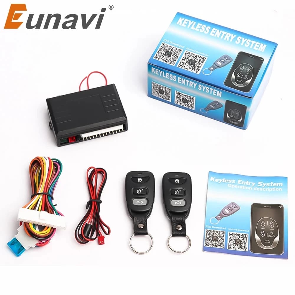 Sistemi di allarme Auto universali per Auto Kit centrale remoto per Auto sistema di chiusura centralizzata a distanza sistema senza chiave chiusura centralizzata 12V Bluetooth