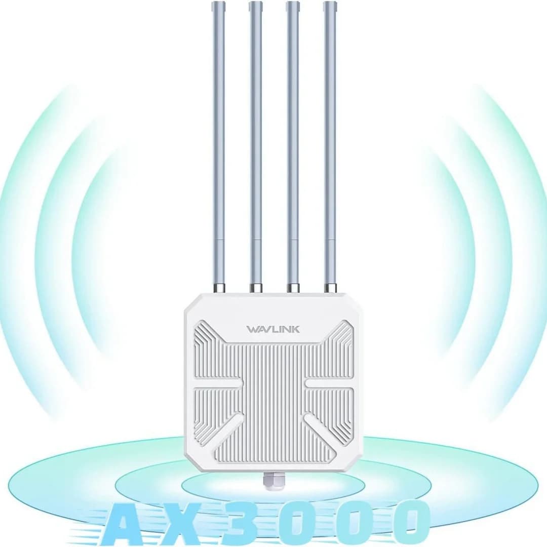 Extender WiFi WAVLINK AX3000 WiFi6 Punto di accesso esterno wireless dual band IP67 Ripetitore router WiFi