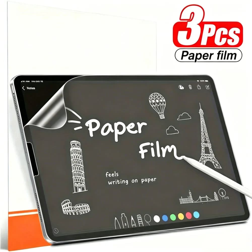 Paper Feel Screen Protector For iPad Air 13 11 M3 M4 2026 2025 Mini 7 6 5 4 3 2 1 Air 4 5 10.9 3 2 1 iPad 9.7 Tablet Write Film