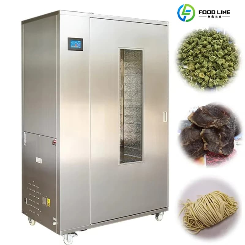 Essiccatore Alimentare Commerciale per Okra, Carne, Pasta, Frutta, Forno Personalizzabile